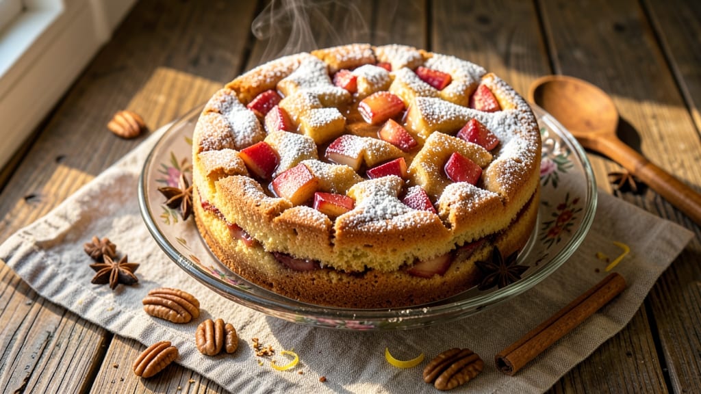 Apple Spice Snack Cake Recipe: Warm Cinnamon-Caramel Swirls in One Bowl