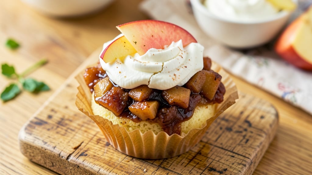 Apple Pie Filling Cupcakes Recipe: Mini Desserts With Spiced Apple Flavor Bursts