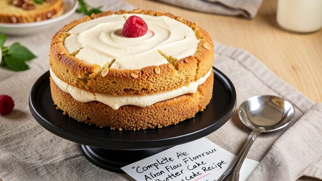 Almond Flour Butter Cake Recipe: Ultra Moist With Nutty Depth and Crispy Crown