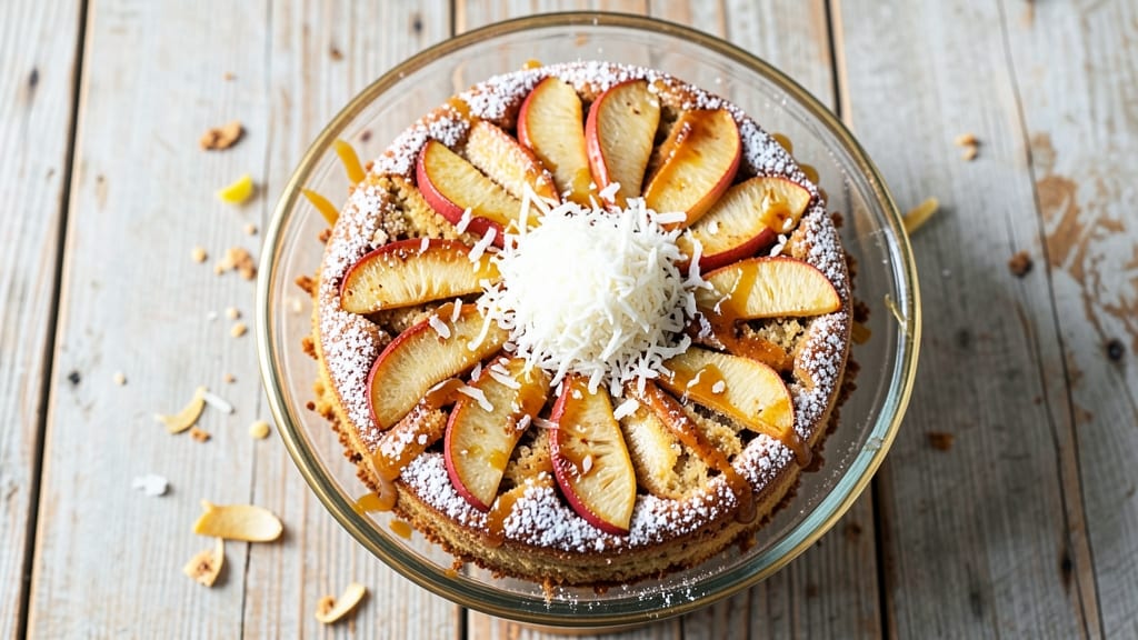 Apple and Coconut Cake Recipe: Tropical Layers With Crunchy Top