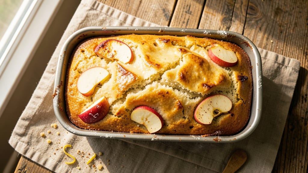 Apple Cake Loaf Pan Recipe: Spiced Apple Layers With Buttery Streusel Crown