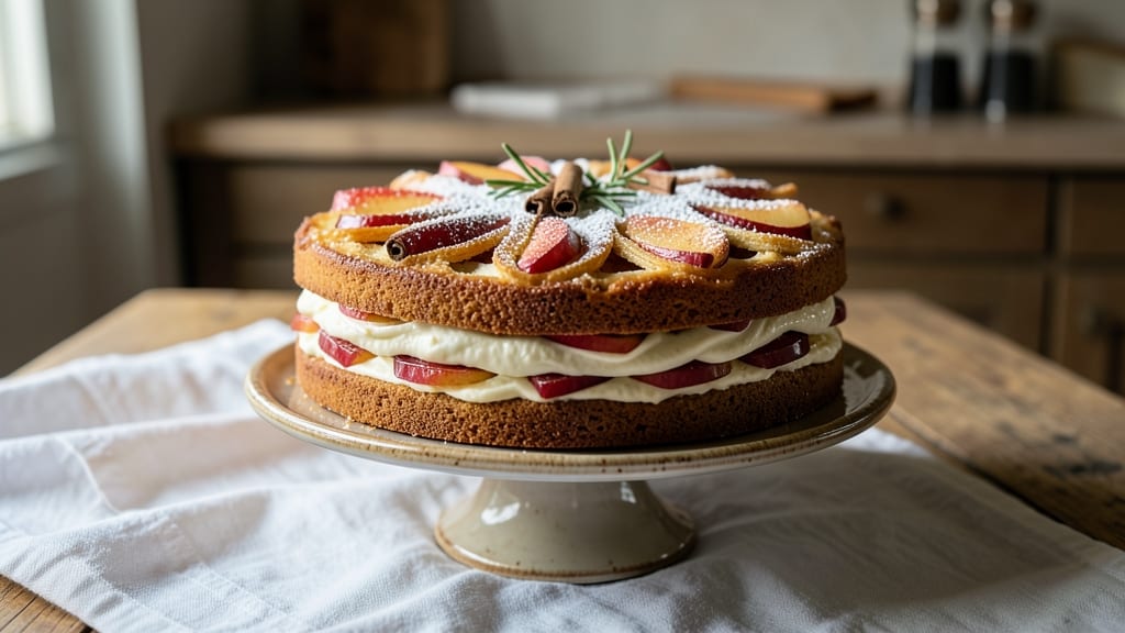 Apple Cake Bakery Recipe: Spiced Apple Layers with Vanilla Bean Frosting