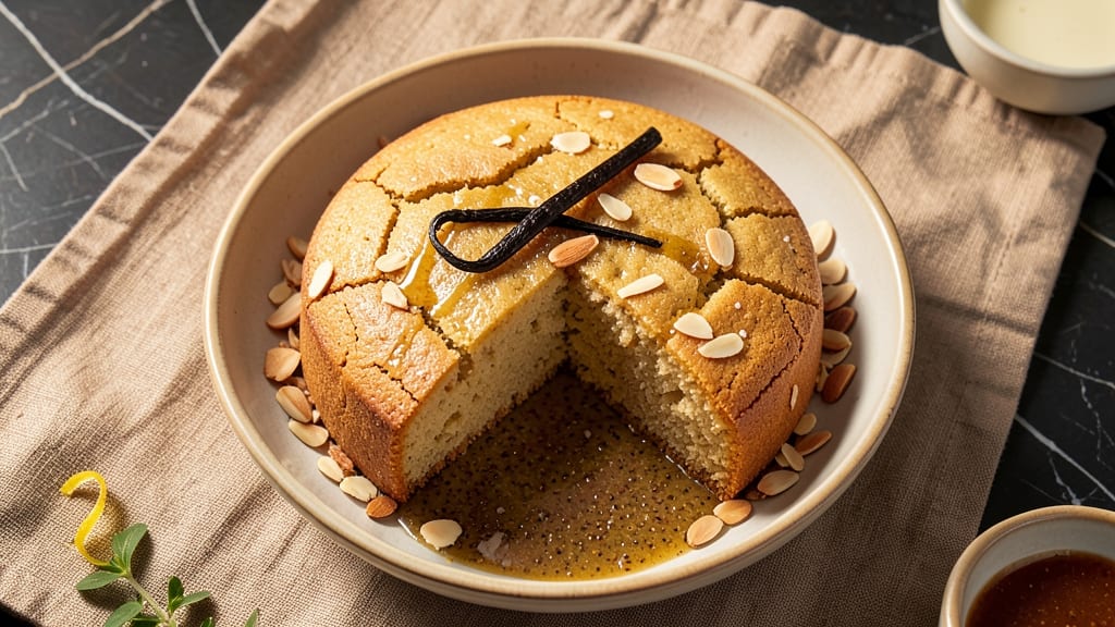 Almond Flour Cake Recipe Without Eggs: Moist Crumb and Vanilla Depth Without Binders