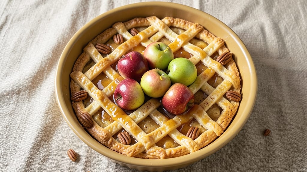 Apple Tart Cake Recipe: Crisp Streusel Hugs Juicy Apple Filling