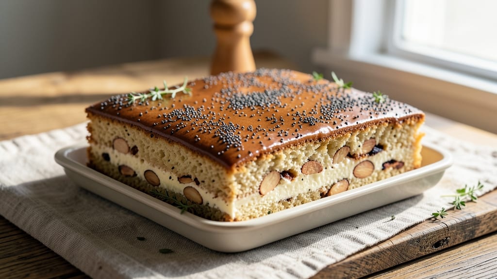 Austrian Poppy Seed Cake Recipe: Nutty-Sweet Layers With Almond Flavor Magic