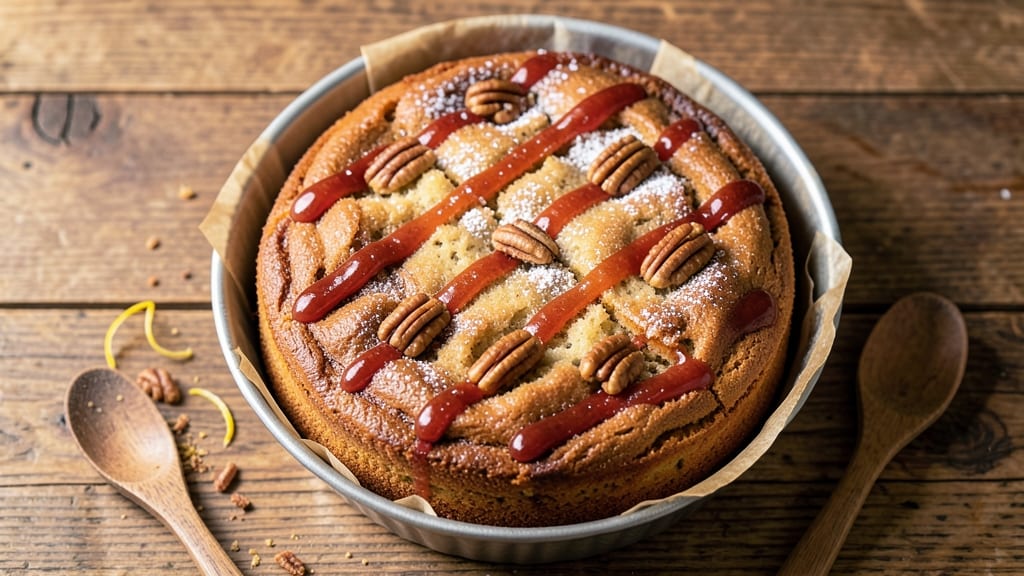 Apricot Pecan Cake Recipe: Warm Spiced Layers With Nutty Crunch