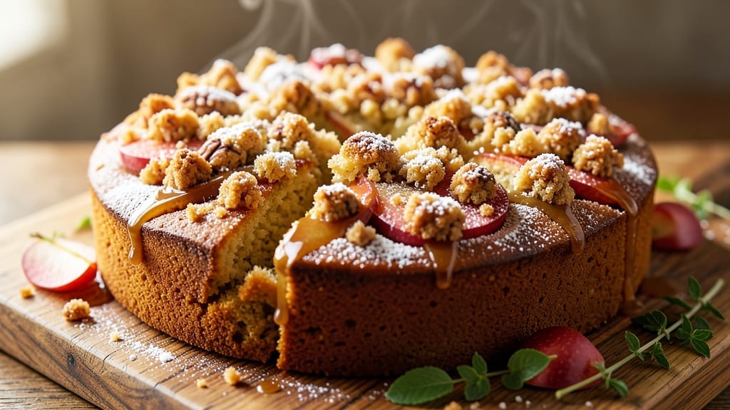 Apple Cake Recipe With Streusel Topping: Buttery Crunch Over Spiced Apple Layers