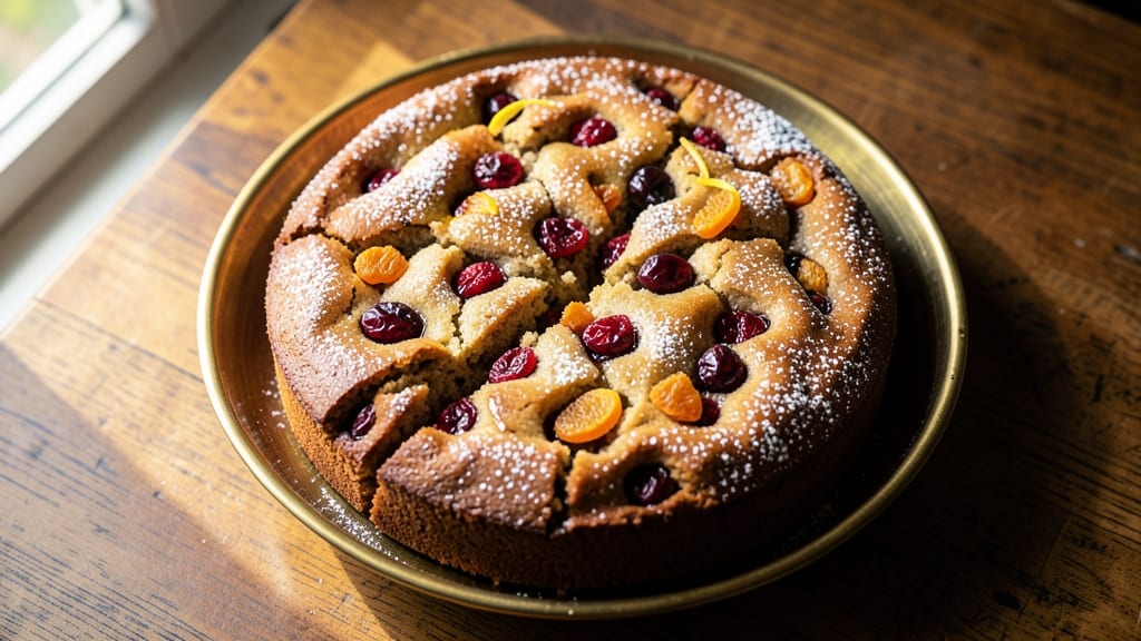 Alton Brown's Free-Range Fruit Cake Recipe: Moist Spice-Infused Layers With Caramelized Top