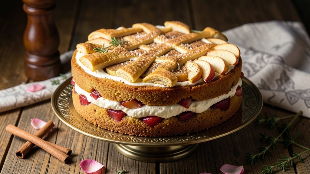 Apple Cake Recipe for Love: Spiced Fruit Layers with Buttery Crust Magic