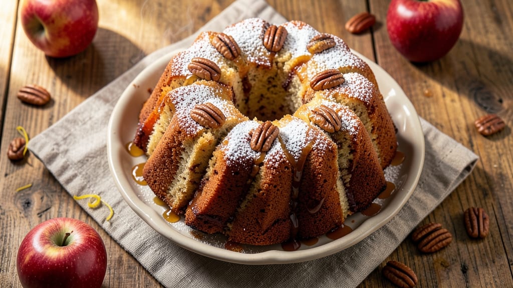 Apple Pecan Bundt Cake Recipe: Warm Spice and Nutty Crunch in One Pan