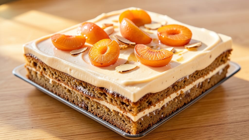 Apricot Cream Cheese Coffee Cake Recipe: Warm Spiced Streusel Meets Juicy Fruit Filling
