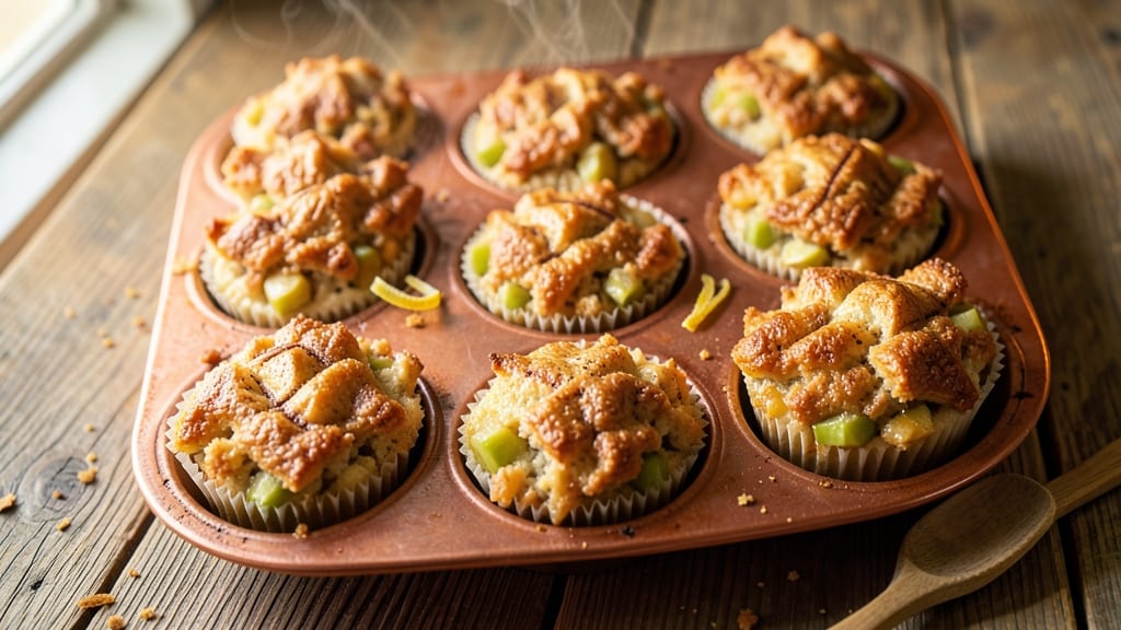 Apple Cobbler Cupcakes Recipe: Mini Bites With Crispy Crowns and Spiced Apple Filling