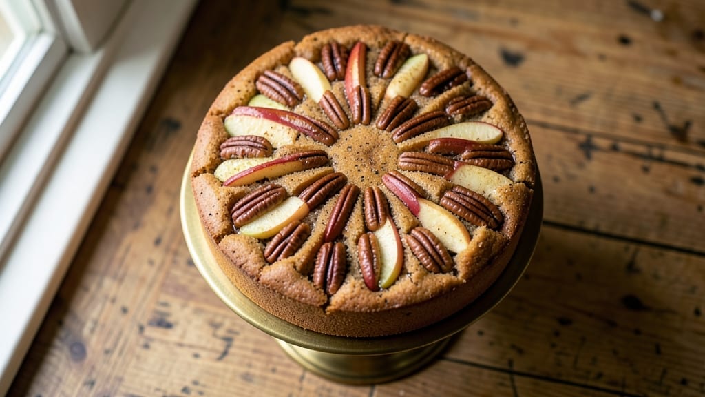 Apple Pecan Spice Cake Recipe: Warm Cinnamon Streusel Over Moist Vanilla Layers
