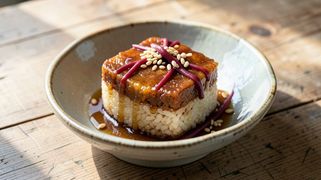 Asian Rice Cake Recipe Ideas: Crispy-Fried Clusters With Sweet-Savory Drizzle