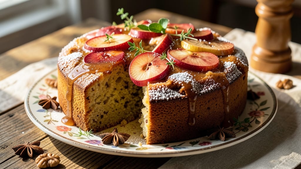 Apple Cider Apple Cake Recipe: Spiced Streusel Crown Over Tart Filling