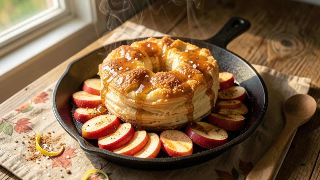 Apple Cider Funnel Cake Recipe: Warm Spiced Crisp With Gooey Caramelized Bites