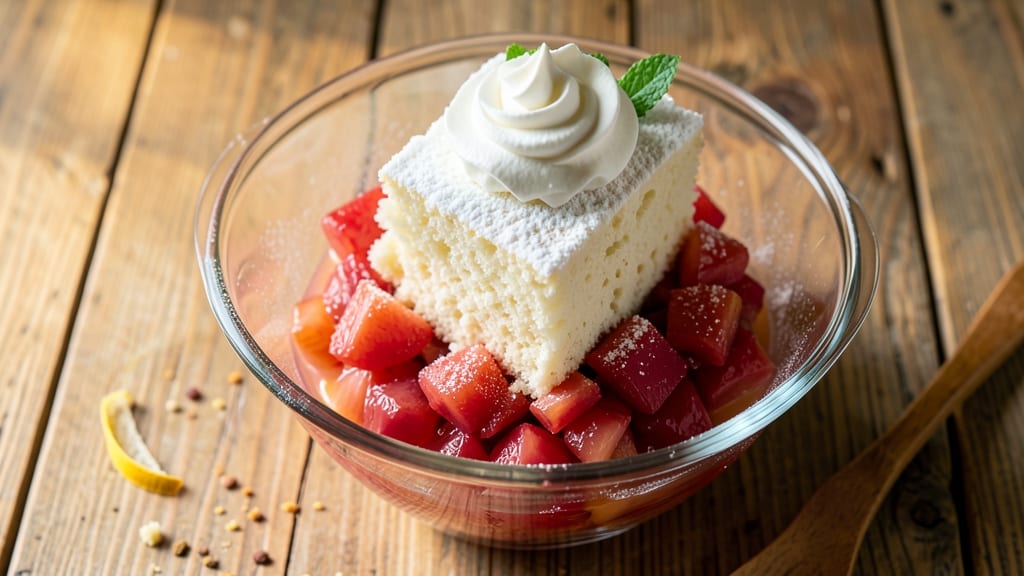Angel Food Cake With Crushed Pineapple and Cool Whip Recipe: Light-as-Air Layers in One Bowl