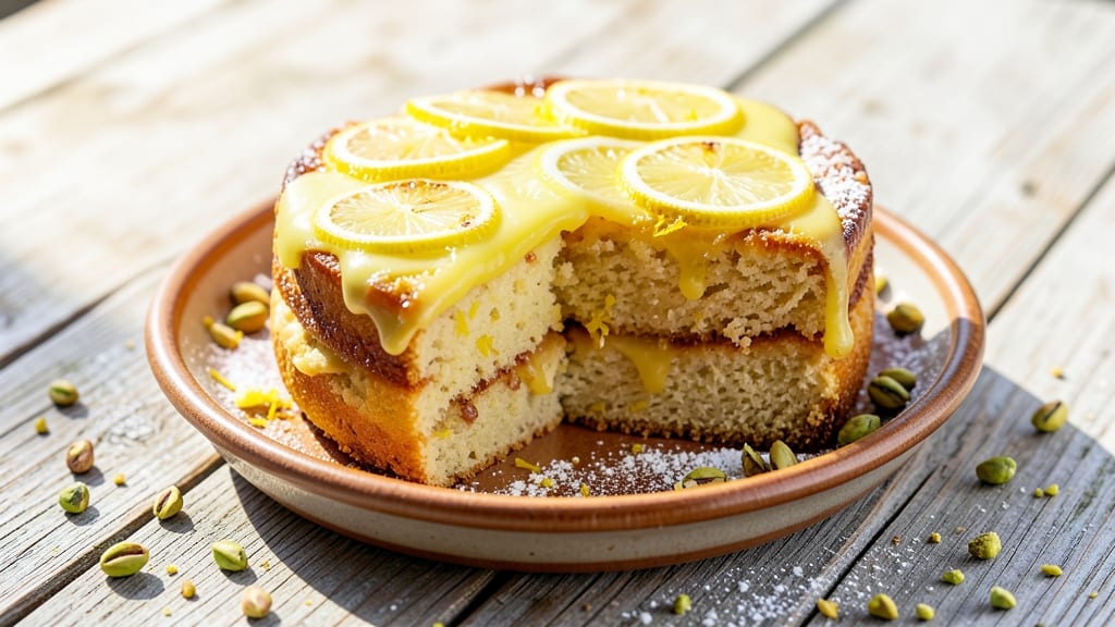 Amalfi Coast Lemon Cake Recipe: Zesty Citrus Layers with Almond Flour Crunch