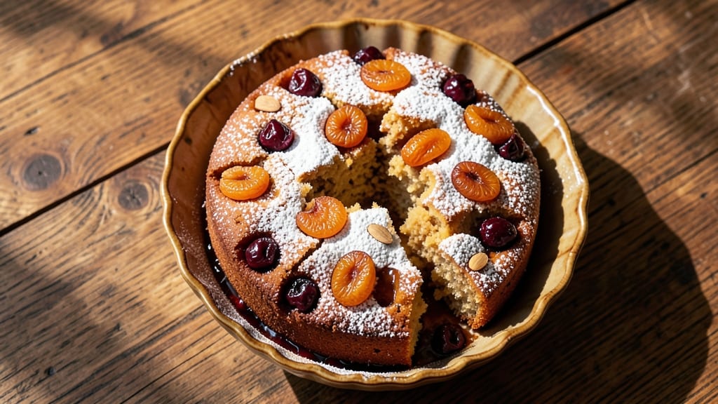 Apricot Brandy Fruit Cake Recipe: Boozy-Spiced Moisture With Caramelized Top