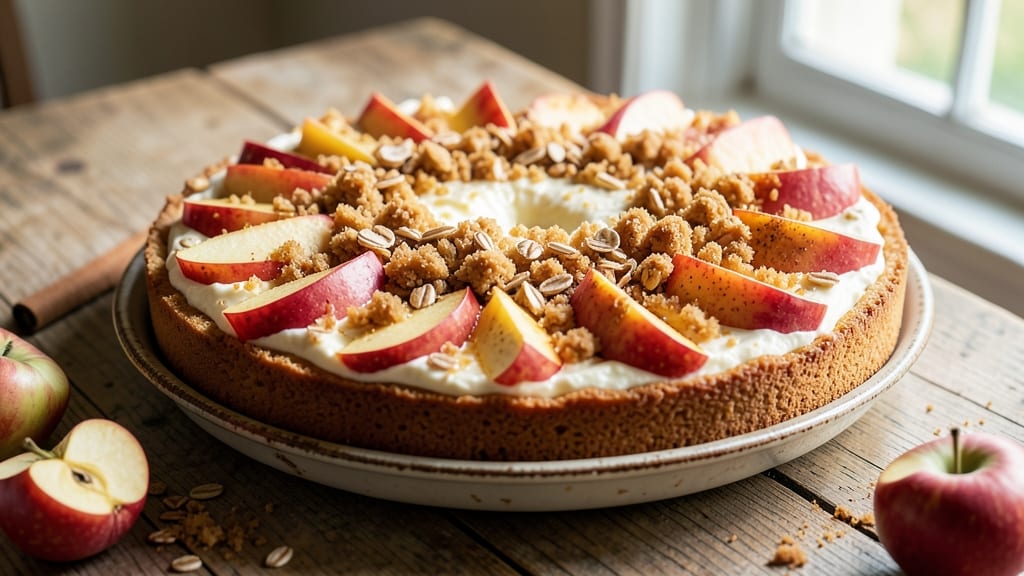 Apple Ricotta Coffee Cake Recipe: Buttery Streusel Crown Over Creamy Apple-Ricotta Filling
