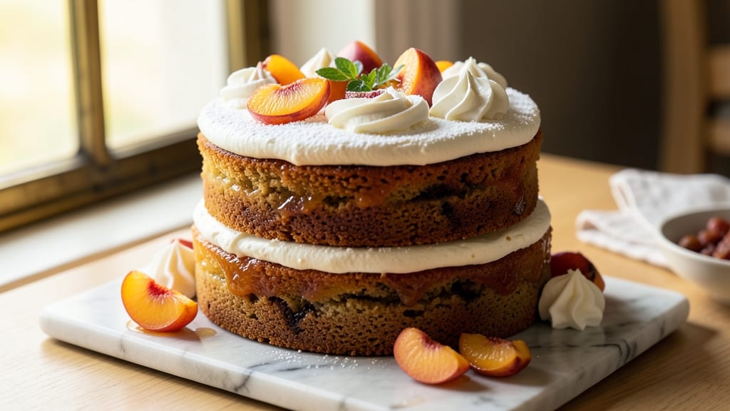 Apricot Tea Cake Recipe: Buttery Layers with Zesty Apricot Filling