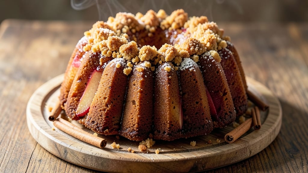 Apple Cinnamon Streusel Bundt Cake Recipe: Warm Spice Swirls and Buttery Crunch Top