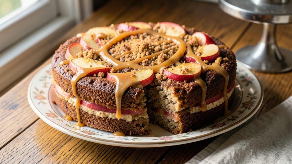 Sally's Baking Addiction Apple Coffee Cake Recipe: Warm Spice Streusel Over Moist Apple Layers