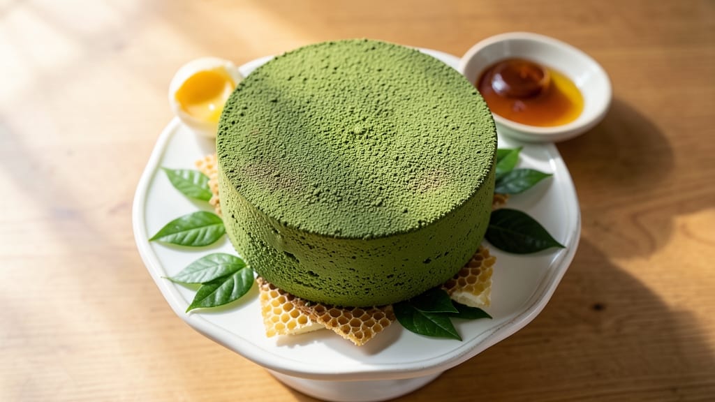 Asian Style Matcha Red Bean Cake Recipe: Layered Matcha and Adzuki Bean Bliss