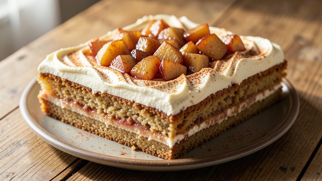 Apple Cinnamon Texas Sheet Cake Recipe: Warm-Spiced Streusel Over Moist Apple Layers