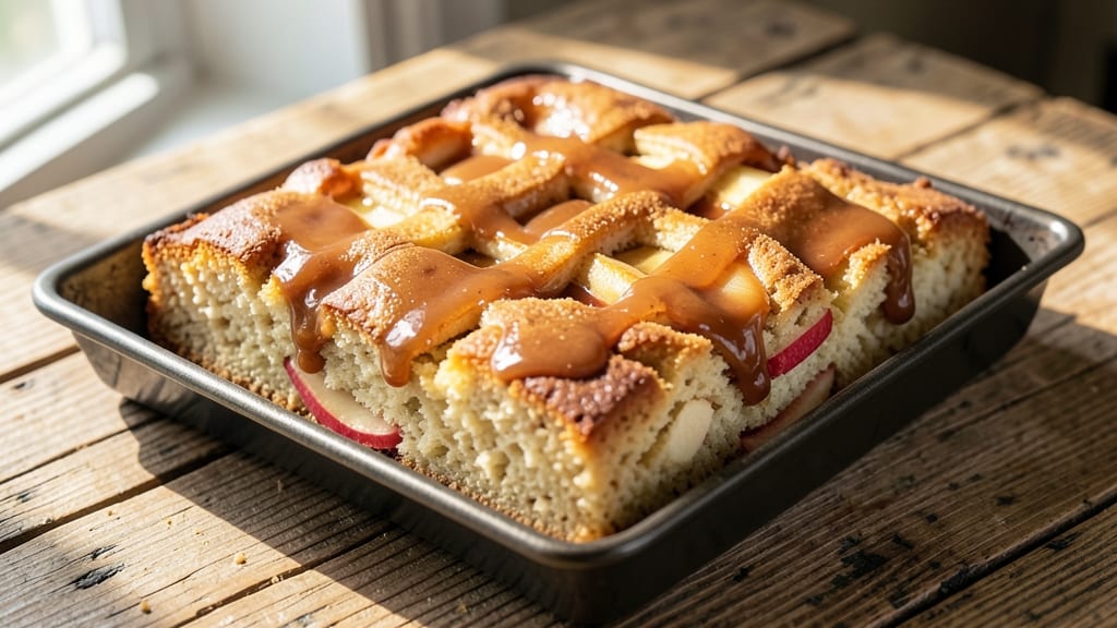 Apple Cake Squares Recipe: Spiced Apple Streusel with Buttery Crunch Crown