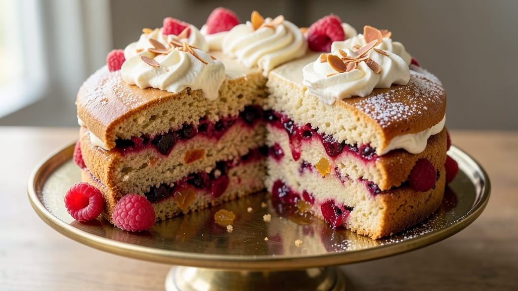 Almond Fruit Cake Recipe: Nutty Moistness With Spiced Rum Infusion