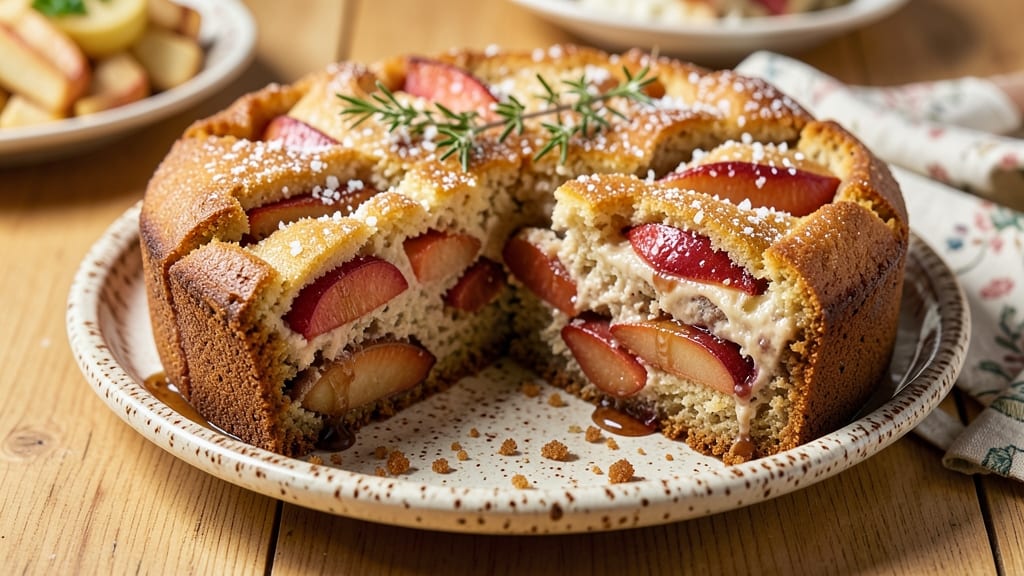 Australian Apple Cake Recipe: Spiced Rum Infusion with Buttery Layers