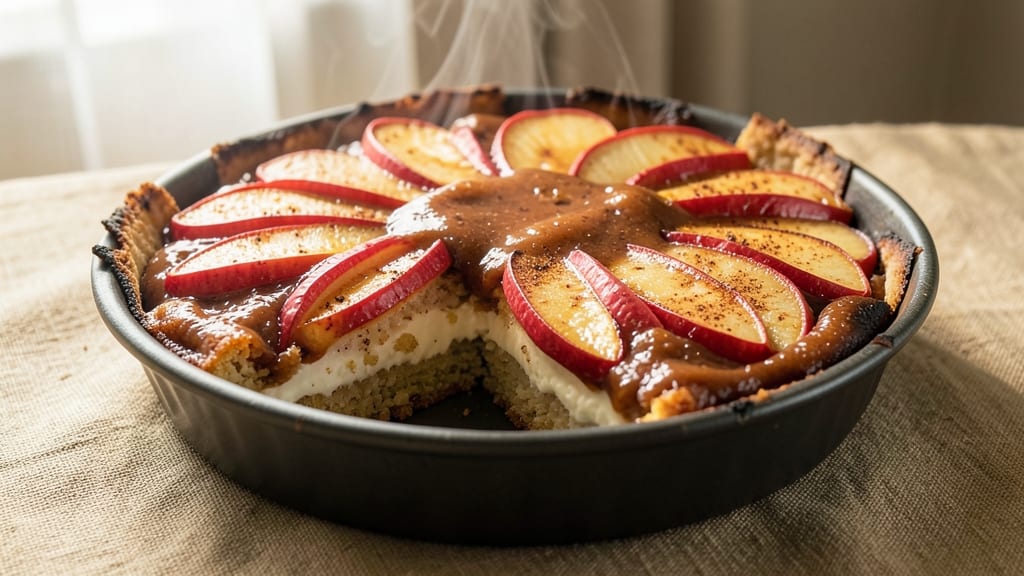Apple Sticky Pudding Cake Recipe: Warm Spiced Apples and Buttery Streusel Bliss