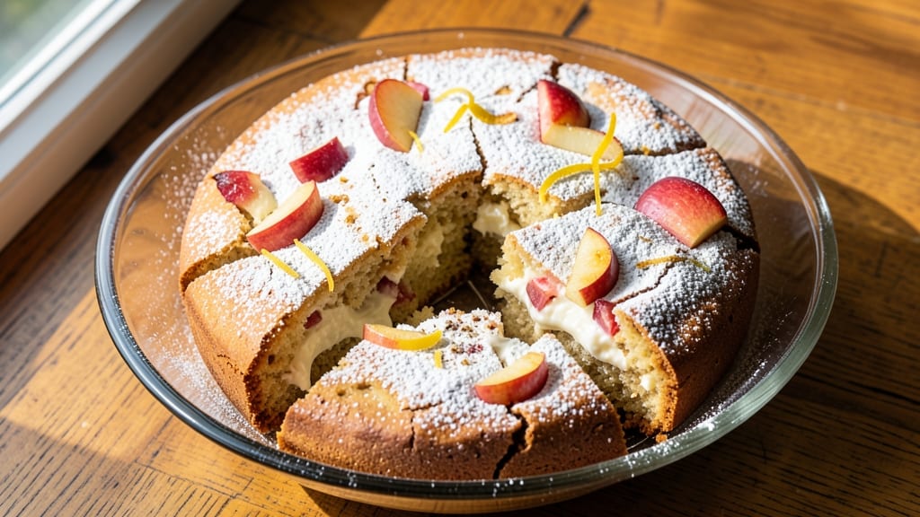Apple Cream Cheese Pound Cake Recipe: Buttery Layers with Spiced Apple Filling