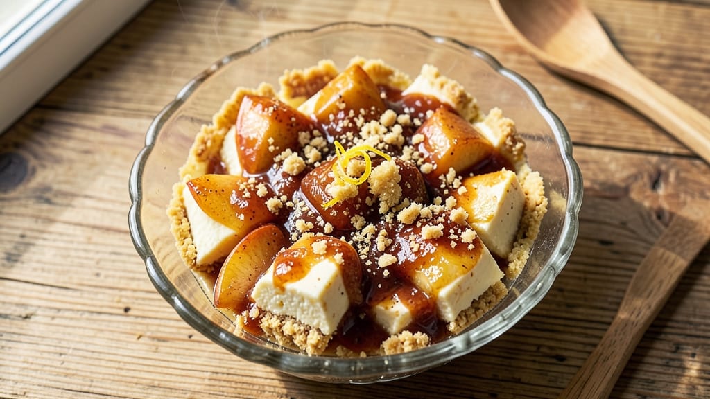 Apple Pie Cheesecake Bites Recipe: Crispy Streusel Crowns Over Warm Apple-Cheddar Rivers