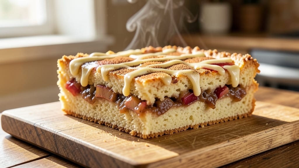 Apple Pie Filling Cake Mix and Butter Recipe: Spiced Apple Streusel Crown Over Gooey Layers