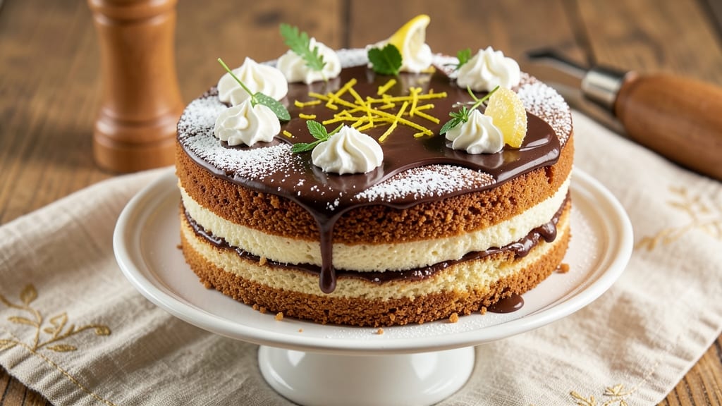 Austrian Tea Cake Recipe: Buttery Vanilla Layers with Citrus Zest Twist