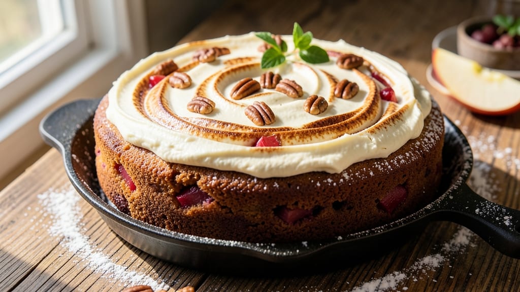 Apple Cinnamon Donut Cake Recipe: Warm Spiced Streusel Over Moist Vanilla Layers