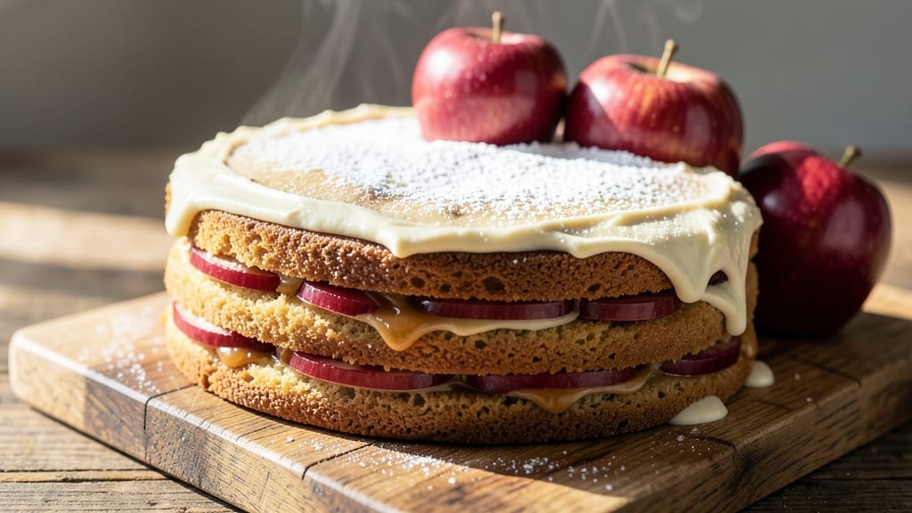 Apple Cake Recipe With Red Delicious Apples: Warm Spice Streusel Over Juicy Apple Layers