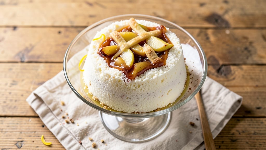 Angel Food Cake With Apple Pie Filling Recipe: Lightness Meets Spiced Comfort in One Bite