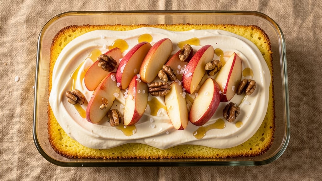 Apple Bar Recipe With Yellow Cake Mix: Crunchy Nut Crown Over Gooey Pull-Apart Magic