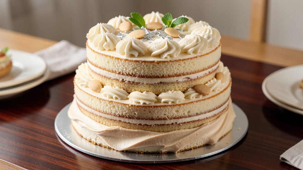 Almond Wedding Cake Recipe From Scratch: Buttery Layers and Nutty Vanilla Elegance