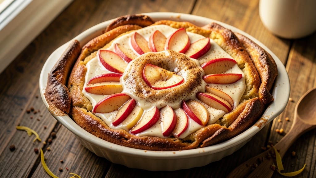 Apple Cake Loaf Tin Recipe: Spiced Streusel Crown Over Moist Apple Layers