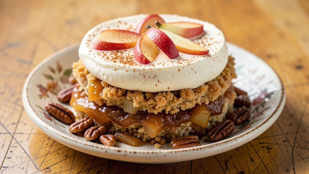 Apple Crack Cake Recipe: Spiced Streusel Crown Over Tart Apple Layers