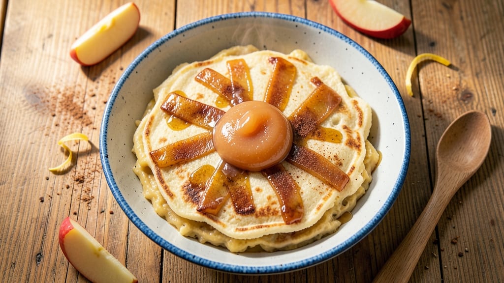 Apple Pancake Recipe Without Egg: Fluffy Stacks With Banana Bind