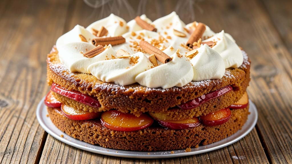 Apple Cake Recipe Video: Buttery Streusel Crown Over Tart Apple Layers