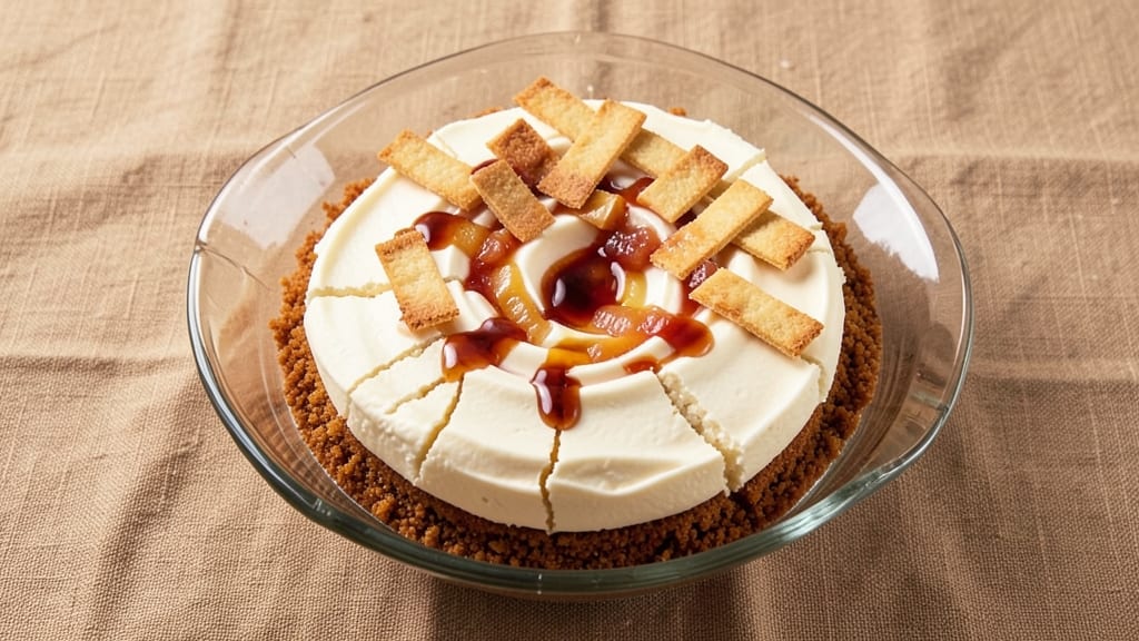 Apple Brandy Cheesecake Recipe: Boozy Caramelized Crust With Silky Center