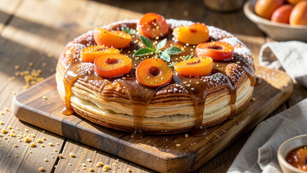 Apricot Danish Coffee Cake Recipe: Buttery Layers With Jam-Packed Sweetness