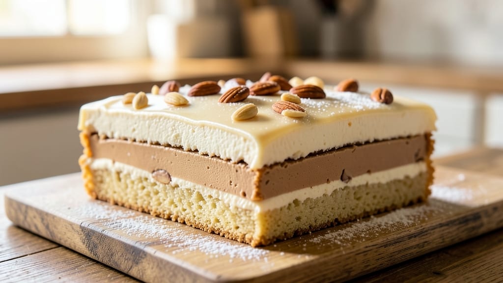 Almond Sheet Cake Recipe: Marion's Kitchen-Style Nutty Layers and Vanilla Swirls
