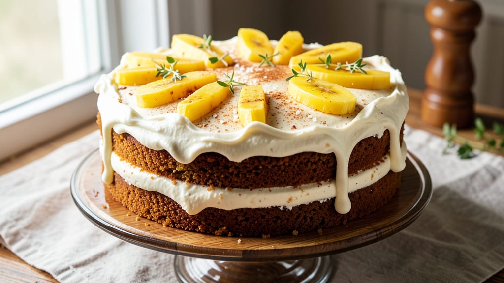 American Banana Cake Recipe: Moist Layers With Warm Spice Infusion